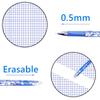 Erasable Gel Pen Set, 2pcs Erasable Pen 20 Erased Pen Refills and 1 Eraser