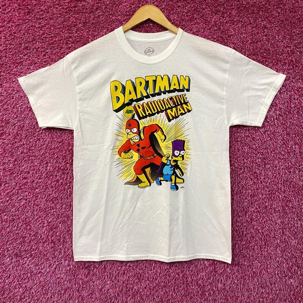 The Simpsons Bartman and Radioactive Man Heroes TShirt Large Unisex T-Shirt XL