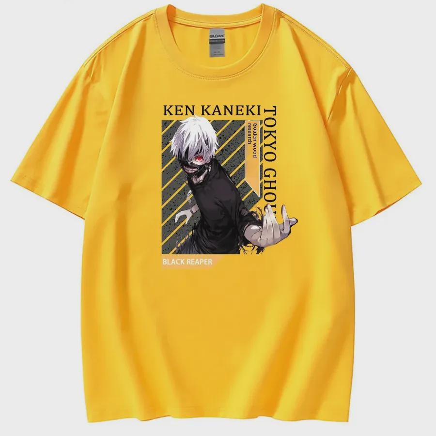 2021 Tokyo Ghoul Anime Fashion Short-Sleeve T-Shirts for Adults