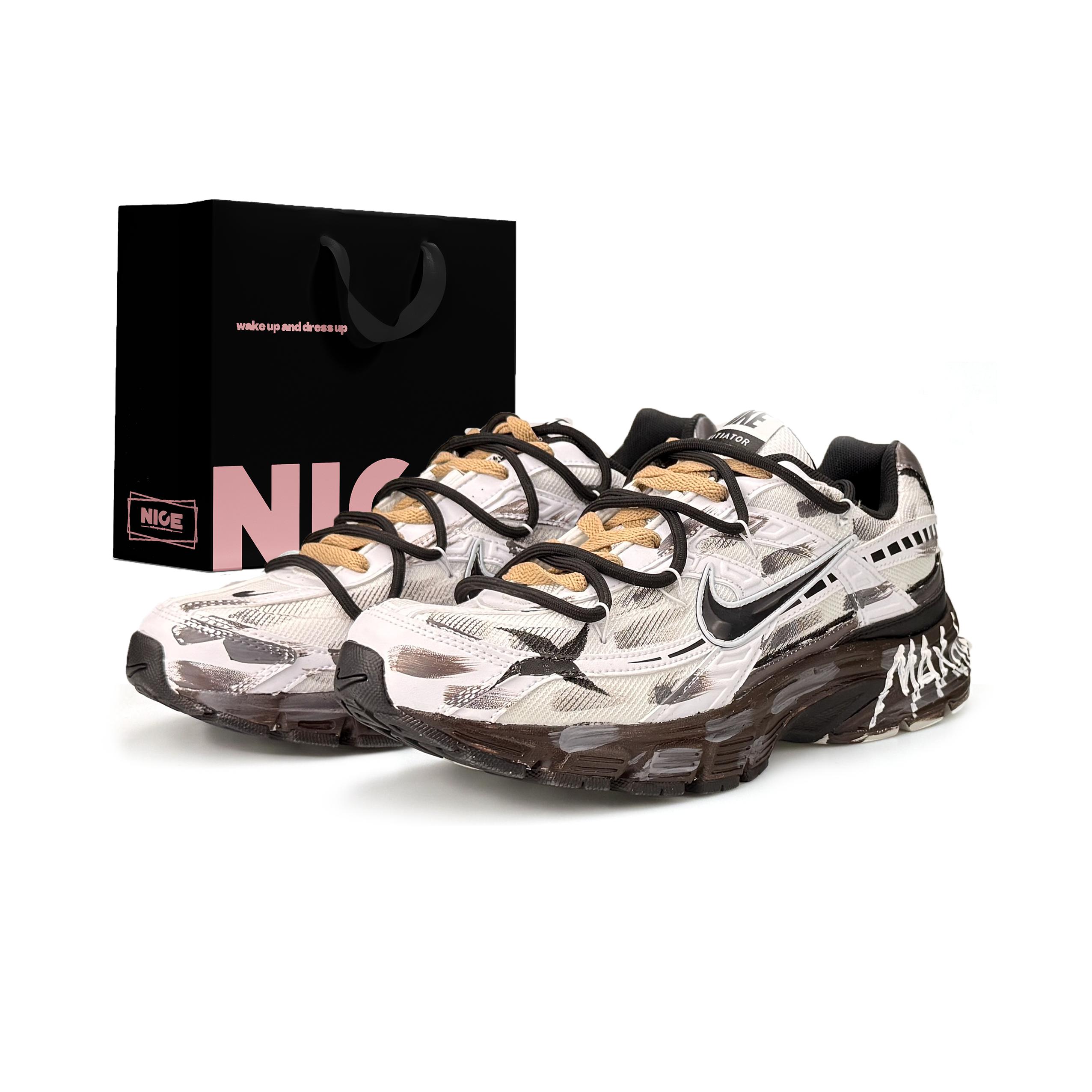 

Nike Initiator Cushioning Abrasion Resistant Breathable Low top Casual Physical Fitness Test & Exam City Commuting 394055-100(Team1326-XBOX) 44
