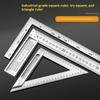 Woodworker Special Stainless Steel 90 Degree Right Angle Triangle Ruler 1Pcs 15/20/30/50CM for Wood Cutting Scribing Positioning