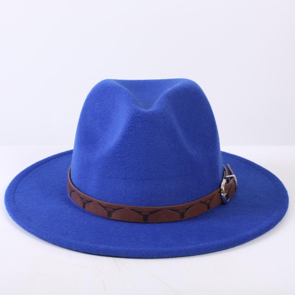 Popular European and American Classic Simple Flat-brimmed Top Hat Men's and Women's Fashionable and Elegant Versatile Jazz Hat Top Hat