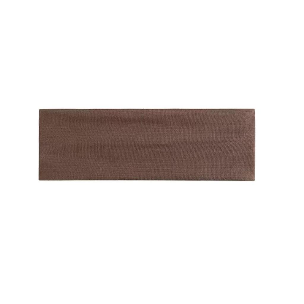 Elastisches Haarband für Damen für Sport, Yoga, Tanz, Laufen und Radfahren - Trendiges, Dünnes, Einfarbiges Design