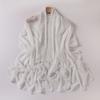 New Pearl Chiffon Long Scarf With Star Diamond For Women