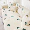 Aiwei Floral Ice Silk Latex Sofa Cushion