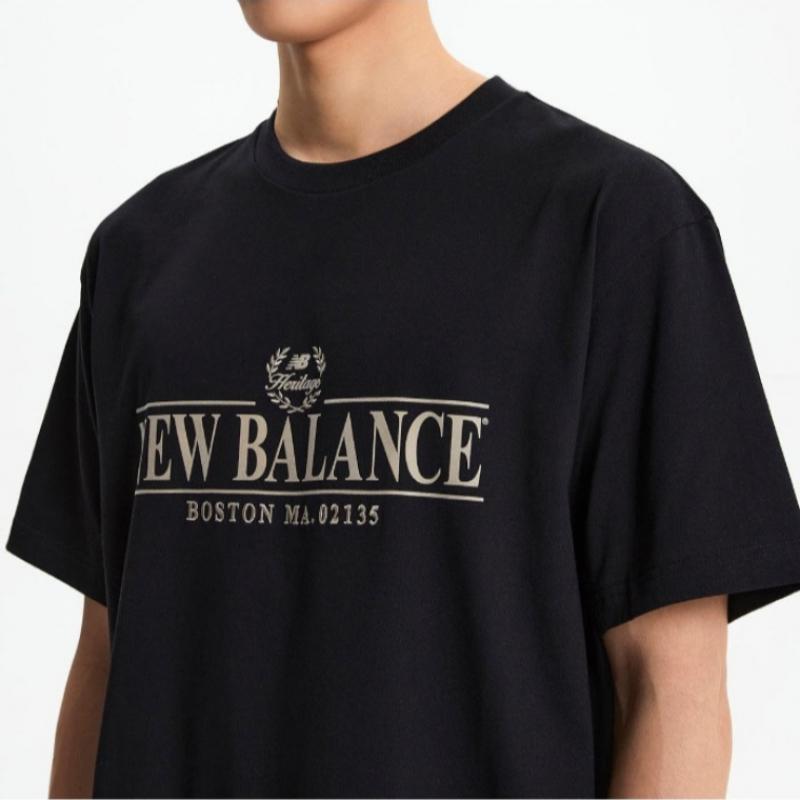 New Balance Tee Nqj Nbnef21473 19 Uni Heritage Graphic Short Sleeve Tee Semi