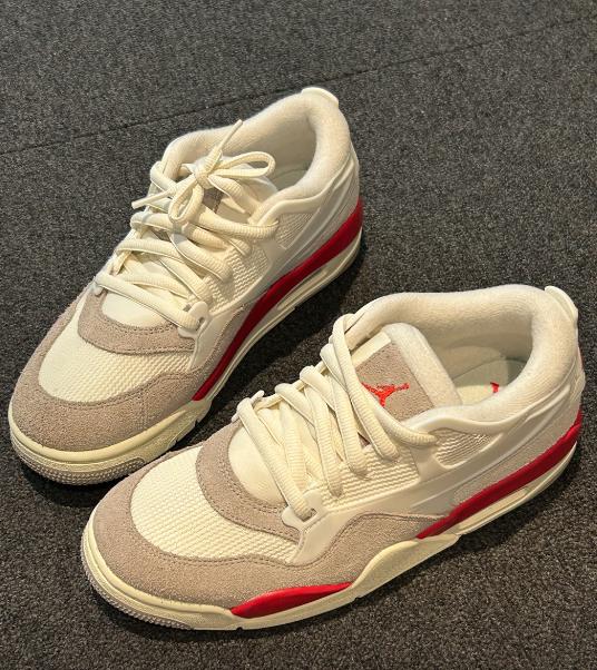 Баскетбольные кроссовки для мужчин Air Jordan 4 RM "Sail/Fire Red" HF8126-100