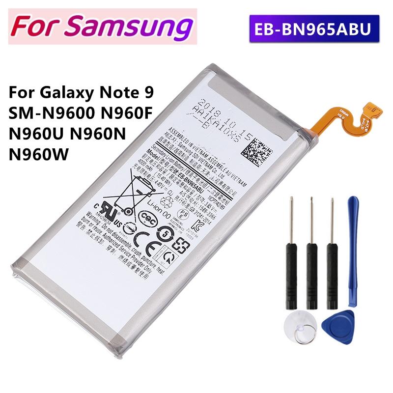EB-BN965ABU Battery For Samsung Galaxy Note 9 N9600 SM-N9600 N960 N960U SM-N960F SM-N965F GH82-17562A 4000mAh