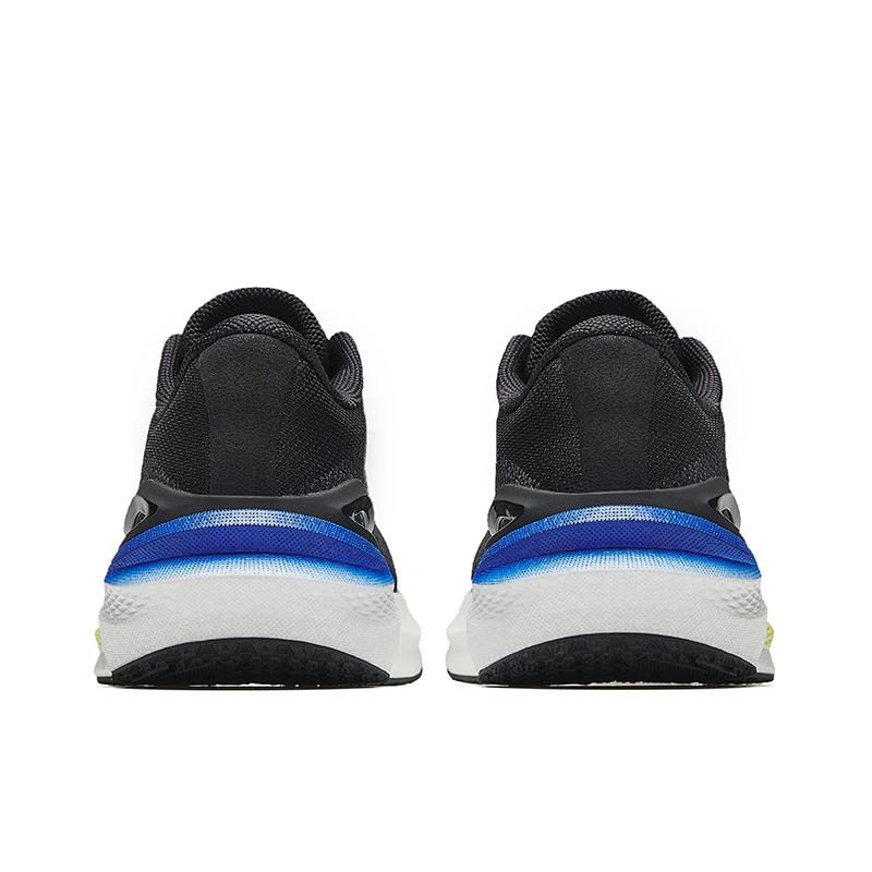 Anta Chaussures de Running Confortables Polyvalentes Antidérapantes Durables Basses Homme Baskets Noir Bleu Jaune 912435555-4