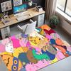 Peppa Pig Pattern Rug, Indoor/Outdoor Mat, for Picnic, Gameroom, Bedroom, Office, Living Room, Home Decor Carpet, Birthday Gift