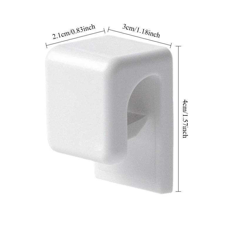 

Настенный держатель для зубной пасты, экономящий место в ванной, зажим для хранения средств для умывания, длинная и короткая подставка для зубной пасты