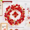 New Year Lucky Gold Coin Wreath Decoration