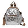 Down backpack women's new fashion light luxury casual backpack simple versatile large capacity cotton clothes women's bag