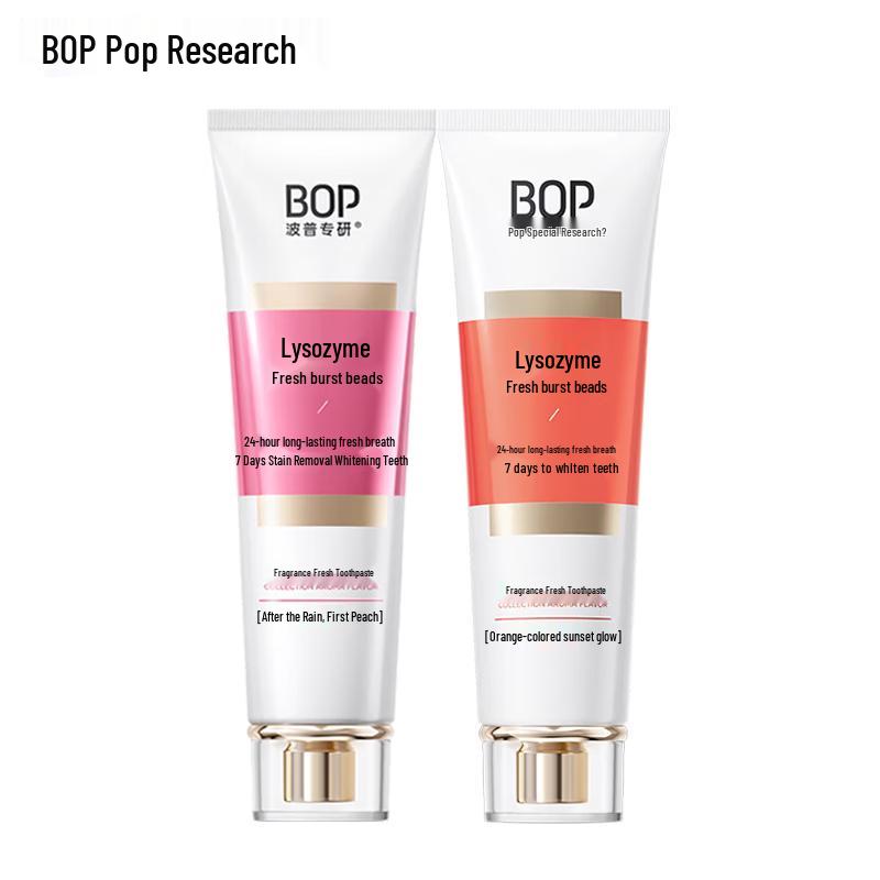 Bop Enzyme Fresh Burst Bead Toothpaste