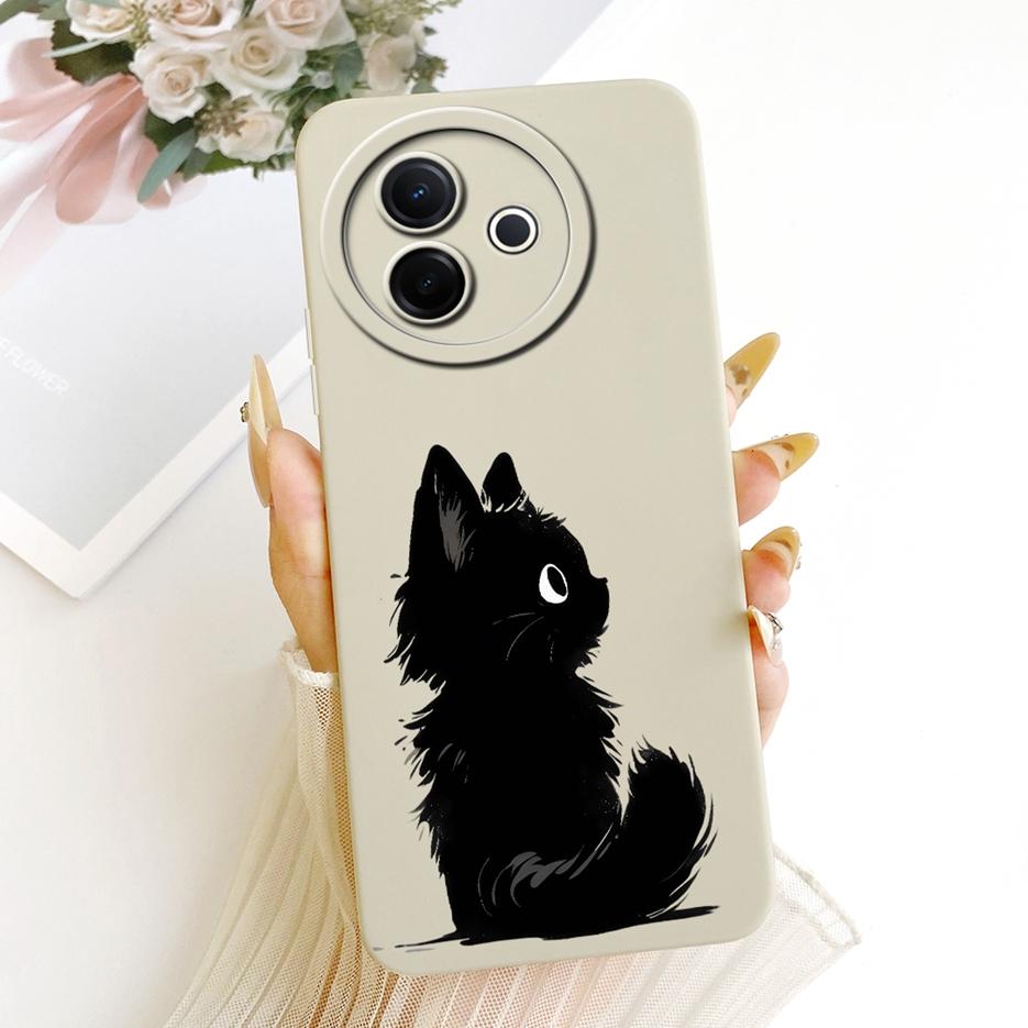 For Vivo Y39 5G Case V2436 Cool Owl Dragon Painted Cover Shockproof Phone Case For Vivo Y300i Y 300i V2444A VivoY39 5G Soft Bags
