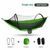 2-In-1 Camping Hammock with Mosquito Net Automatic All Season Suitable Portable Outdoor Hanging Bed for Camping Travel