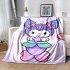 1pc. Cute Kawaii Meowth Cat Print Blanket - Perfect for Home, Office, Outdoor Use & G