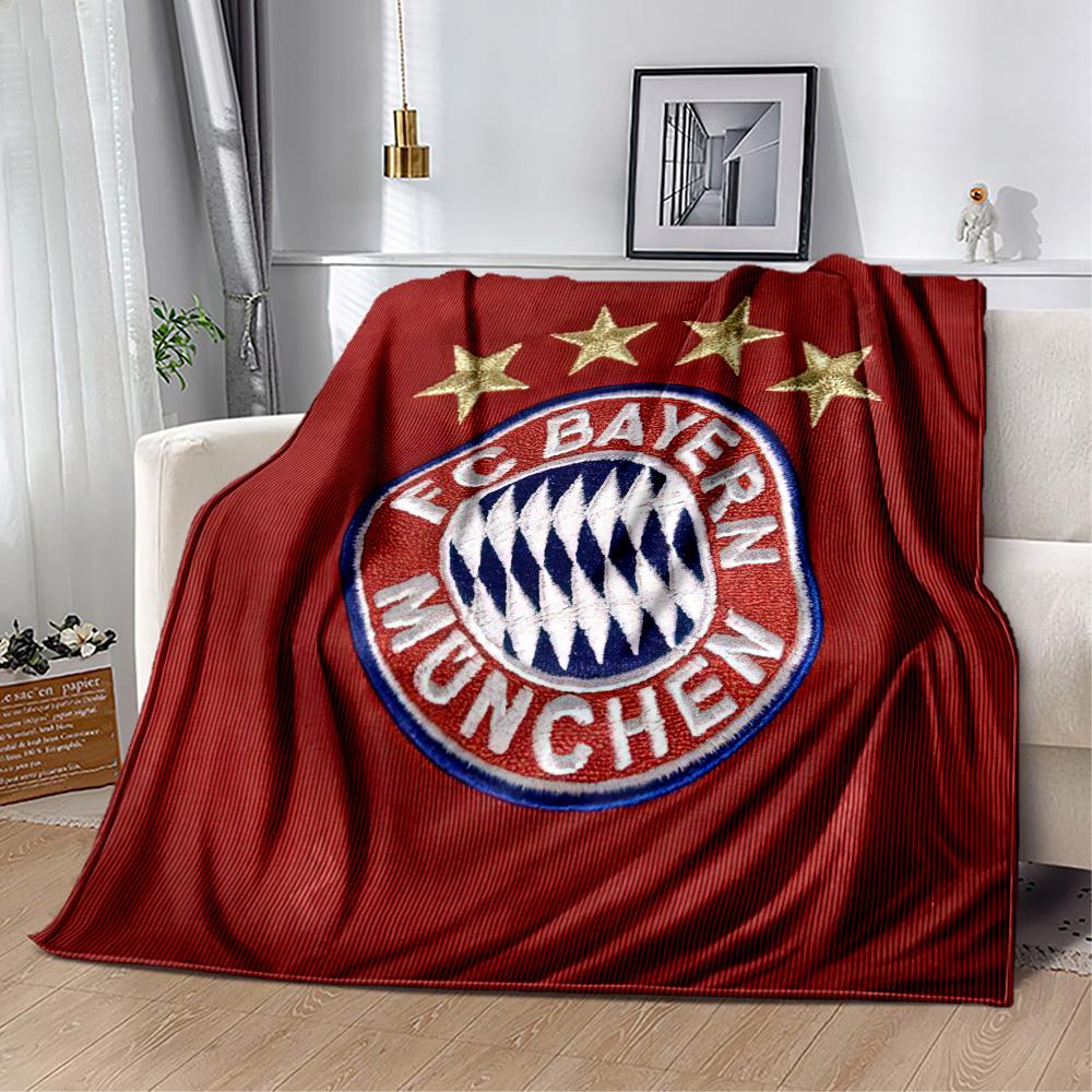 Bayern Munich Blanket Soft Warm Cozy Great for Livingroom Office Couch for All Occasions Warmthful Decor Best Holiday Gift for Friends Family
