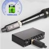 Dna Wxlr1 Bezprzewodowy System Transmisji Audio Uhf Nadajnik Odbiornik Usb-C +48V Phantom 2X Adapter Xlr/Jack 6,35 Mm Zestaw
