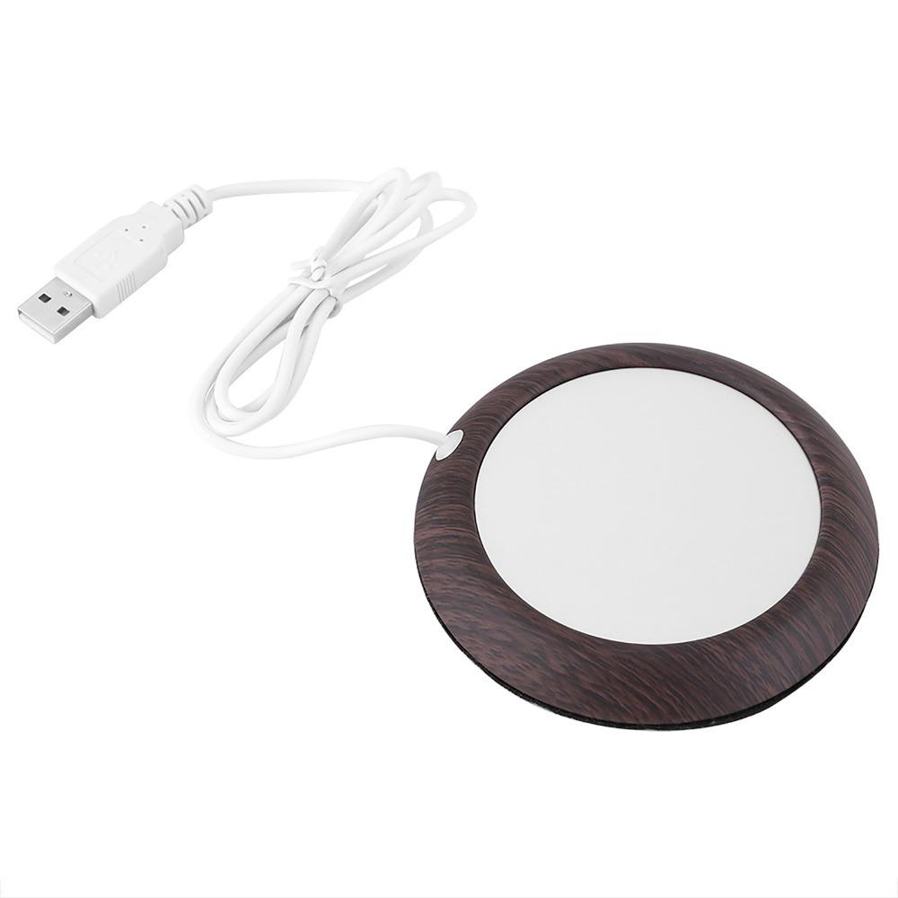 USB Powered Heating Coaster 55 Degree Coffee Heater Compact Design Gift Set  Tea Warming