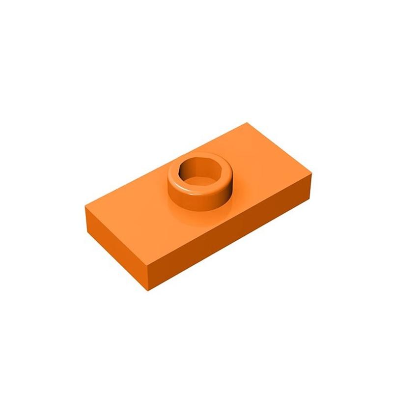 Non-Toxic 10Pcs 3794 15573 Plate Modified 1 X 2 With 1 Stud Building Blocks Bulk Parts Compatible With Bricks For Kid