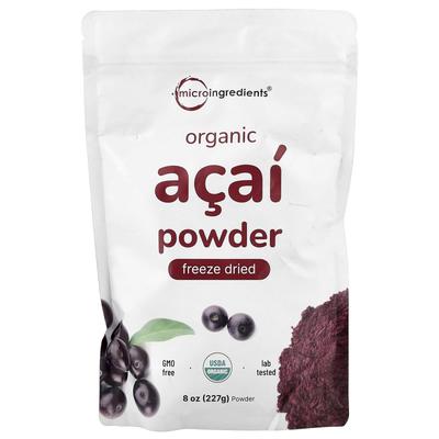 Organic Acai Powder, Freeze-Dried, 8 Oz (227 G)