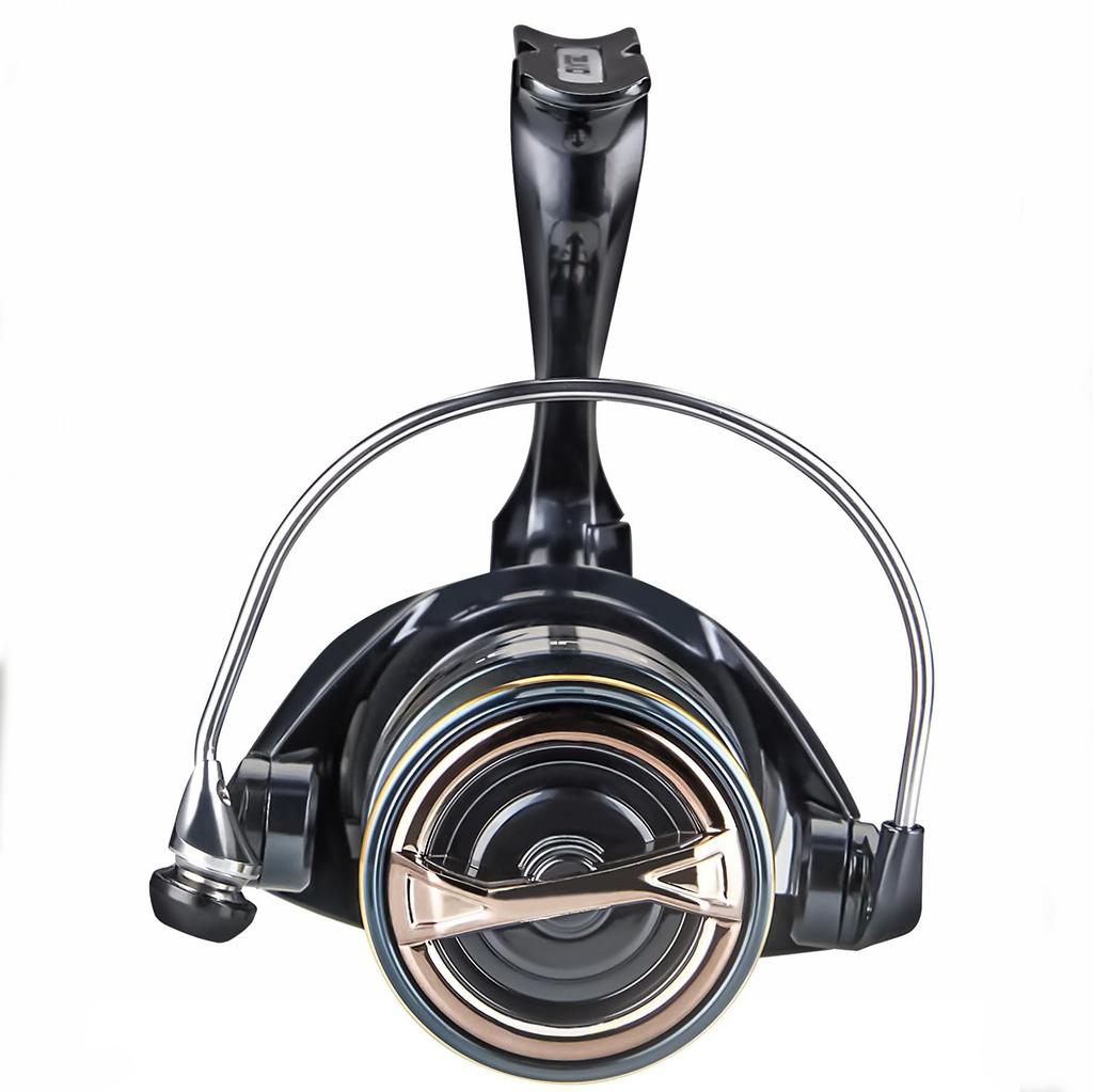 Spinning Reel for Saltwater Carbon Fiber Aluminum Stainless Steel Reverse Lightweight Design for Long Casts and Surf Available In Sizes Fishing, Body,