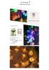 LED Bubble Ball Water Drop Colorful Outdoor String Lights, Battery/USB Powered for Camping & Festival Decorations