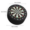 6/4/2PCS Portable Mini Darts Base Station EVA Foam Dart Stand Dartboard 10cm Dart Holder Stand for Outdoor Family Party Games