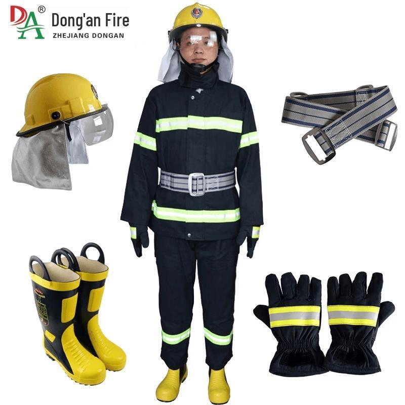 DongAn (DA) 02 Style Summer Fire Training Protective Suit Set