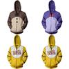 Premium Five Nights At Freddy's Fnaf Cosplay Costume Hoodie With Vibrant Pattern