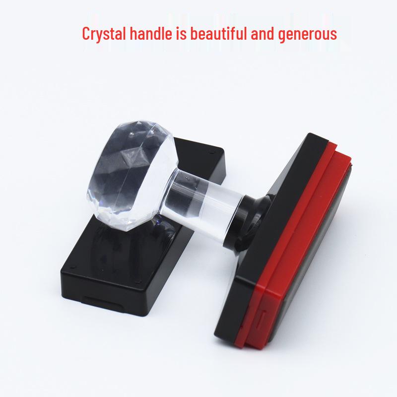 Vierzeiliger Drei-Linien-Englisch-Schreib- und Korrekturstempel für Lehrer