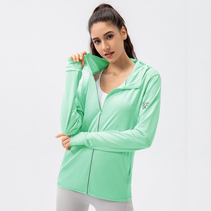 Women's Lightweight UPF50+ Sun Protection Jacket - Breathable, Summer Style