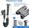 High Quality Stainless Steel Modern Portable Bidet Faucet Shattaf for Bathroom Use or Hotel Easy Attachment Toilet Seat