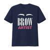 Brow Artist Eyebrow T Shirt Lovers Beauty Cosmetics Estheticians Micro Blading Vintage Washed Graphic Versatile Stretched