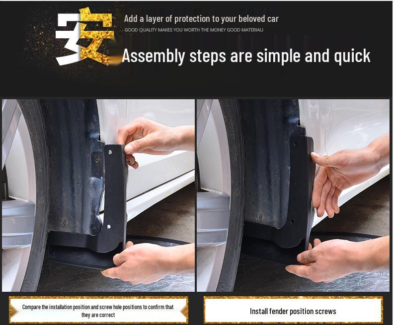 Fengguang 500/580 Pro Mudguard: Car Modification and Tire Protection Parts