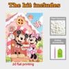 Disney Pearl Art Painting Mickey Minnie Candy House Wall Decor Gemstone Crafts Adult/Beginner Gift Creative Home Decor Unframed