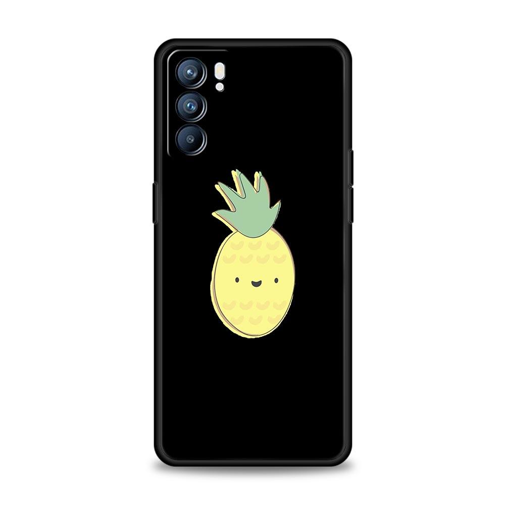 

Чехол Kawaii Avocado Cute Panda Flower для Oppo Find X5 A54 A53 A52 A9 2020 A15 A95 A16 A76 A74 A12 Reno7 SE Reno6 Pro 5G Oppo A9 2020