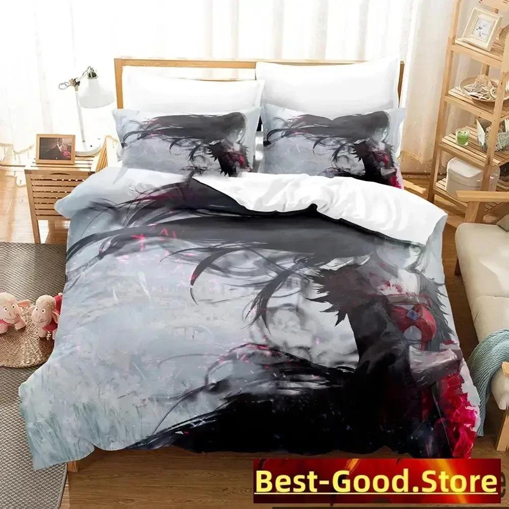 

3D Print Tales Of Berseria Bedding Set Duvet Cover Sheet Printed Bed Set Pillowcase Bed Full Queen King Size Comforter Bedroom 70x133cm 2pcs