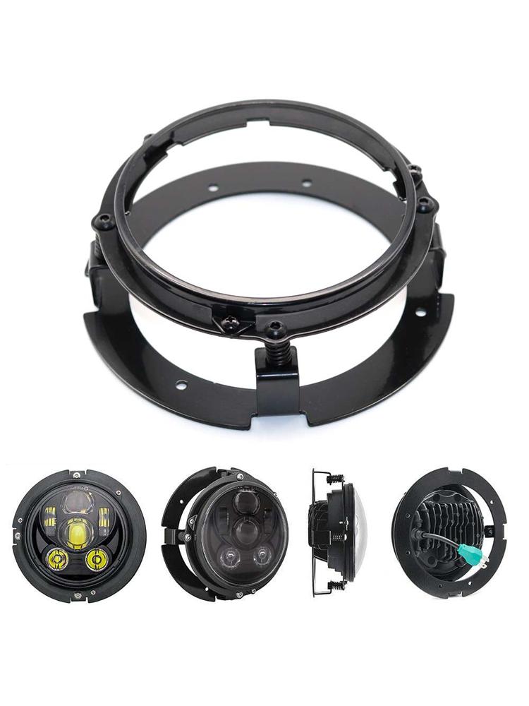 

5,75-дюймовый светодиодный проектор фар Halo Ring дальний/ближний свет для мотоциклетной фары Honda Shadow VT 600 700 750 1100 VTX 1300 1800