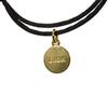Used 10656 Logo Dice B2833WOMLQ_D97P 7986 Cube Dice Medallion Code Ivory D-Dice Resin Pearl Black Women's from Japan
