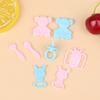 9Pcs/Set Mini Doll Pacifier Baby Tableware Set Play House Supplies Dummy Nipples For Dolls Kids Toy Baby Pacifier Accessories