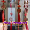 Thai Amulet Feng Shui Mystic Knot 10 Coins Buddhist Retro Vintage Protect Charm Talisman Powerful Wealth Success Health Luck Jewelry