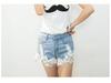 Hot Pants Vazados de Crochê de Renda Slimming Europeu Americano
