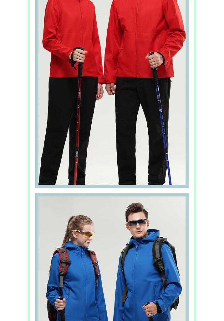 Unisex Waterproof Summer Mountaineering Windbreaker - Custom Logo Available