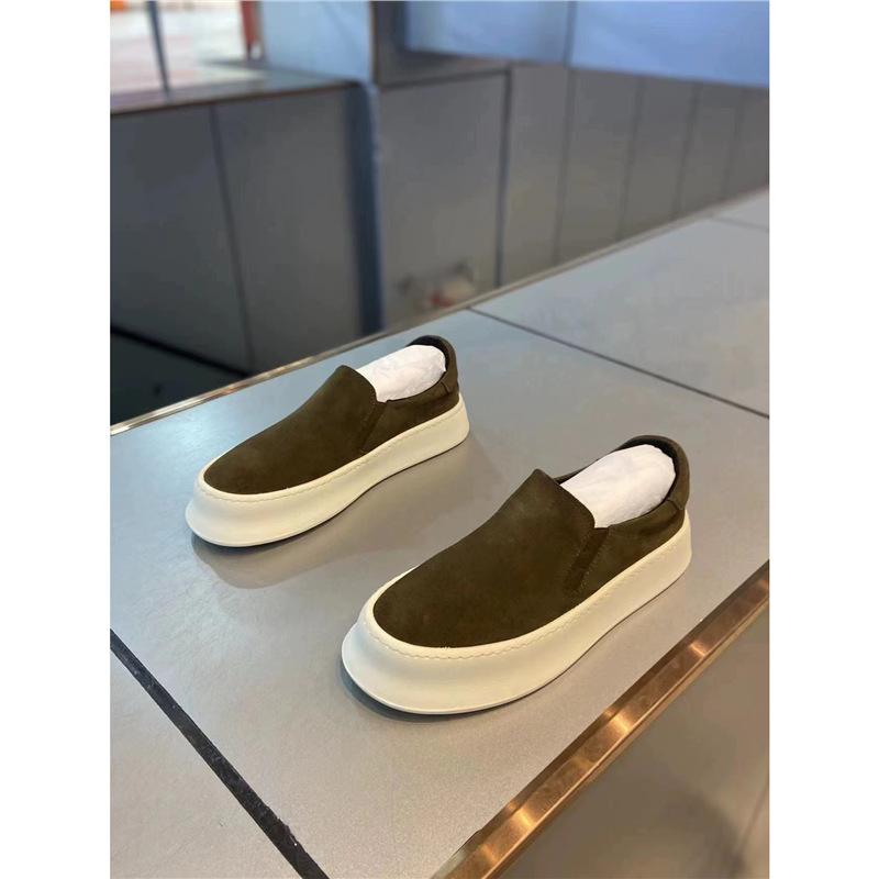 Spring new lazy shoes platform soles niche wear-resistant comfortable shoes xlz