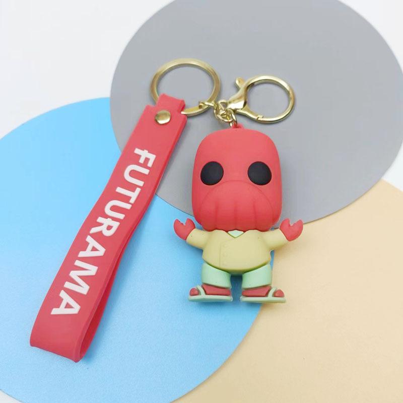 

New Creative Cute movie figure Keychains for Car Key Anime Accessories Key Chain Keyring Doll Keyring Charm Holiday Gift Jewelry
