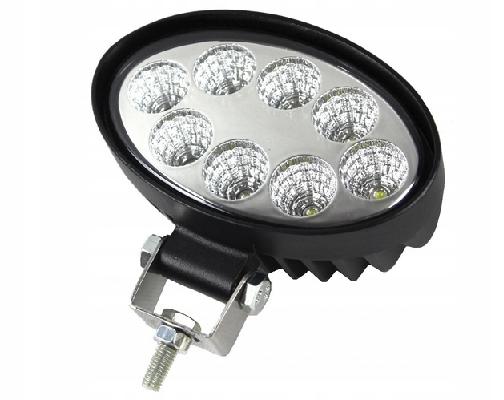 Reflektor Roboczy Halogen 8-Led 24W 1800Lm 12V 24V