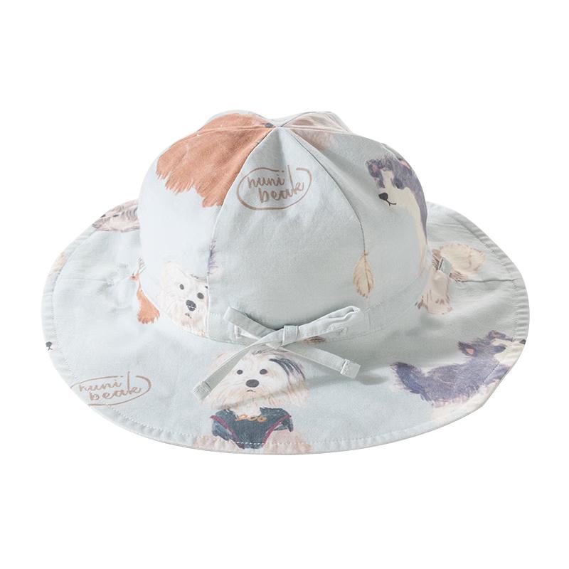 Happy Bear Baby Cotton Summer Sun Hat One Size