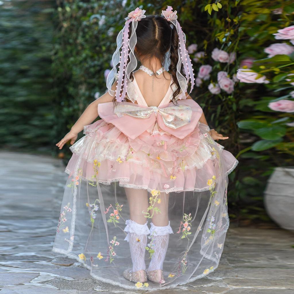 2026 Summer Little Princess Lolita Dress for Girls – Formal Rich Family Style